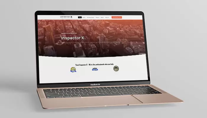 طراحی سایت Inspector-X
