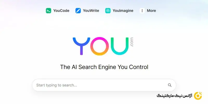 قابلیت جستجوی you.com