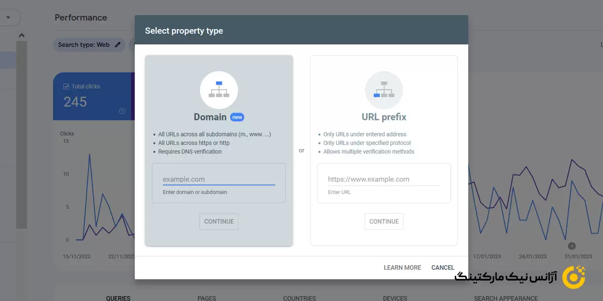 نصب گوگل سرچ کنسول برای یک سایت جدید